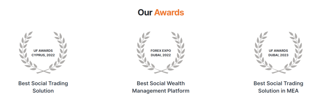 ZuluTrade awards
