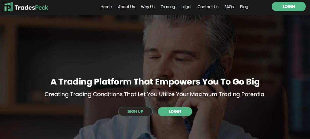 TradesPeck website